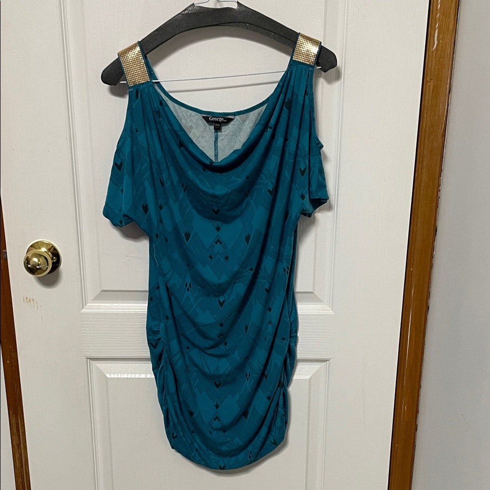 George Teal Cold Shoulder Tunic